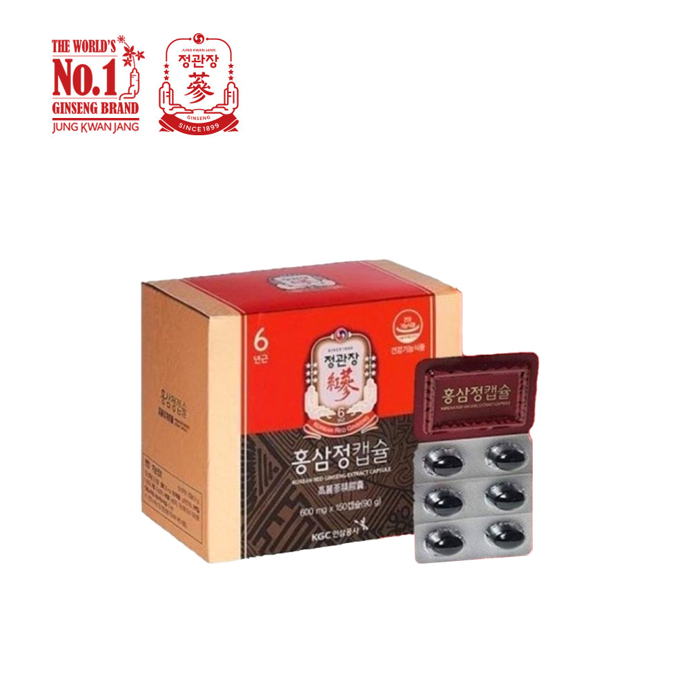 JUNG KWAN JANG โสมแดงเกาหลีสกัดชนิดแคปซูล 150แคปซูล - Korean Red Ginseng Extract Capsule