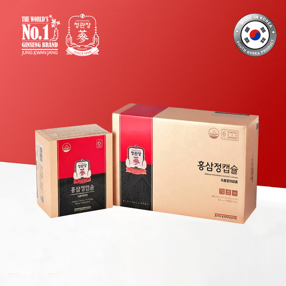 JUNG KWAN JANG โสมแดงเกาหลีสกัดชนิดแคปซูล 300แคปซูล - Korean Red Ginseng Extract Capsule